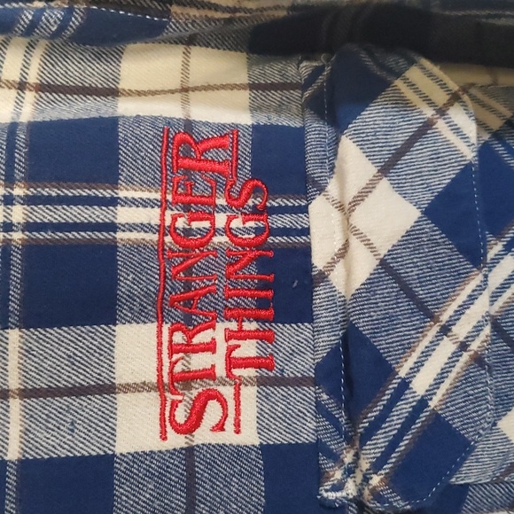 Stranger Things Flannel Shirt - Picture 2 of 3